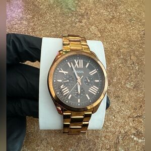 Fossil Cecile AM4533 Rose Gold Watch
